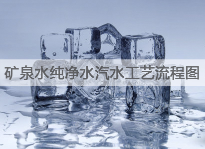 矿泉水纯净水汽水工艺流程图